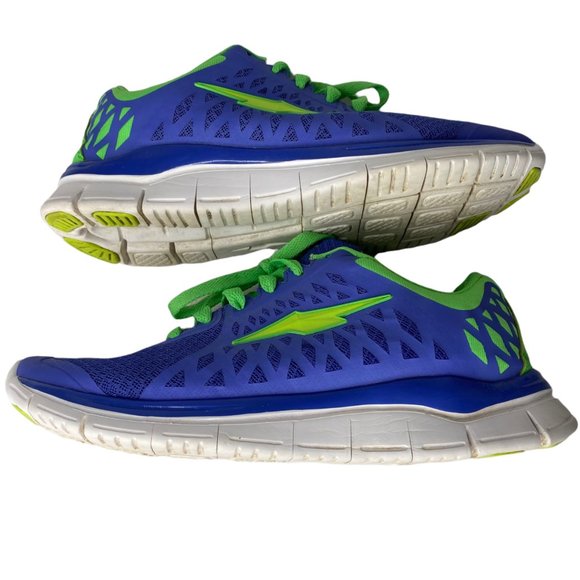Women's Avia Burst Blue Green Low Top Lace Up Running Shoes WMAI1400001 Size 10 - Picture 1 of 9